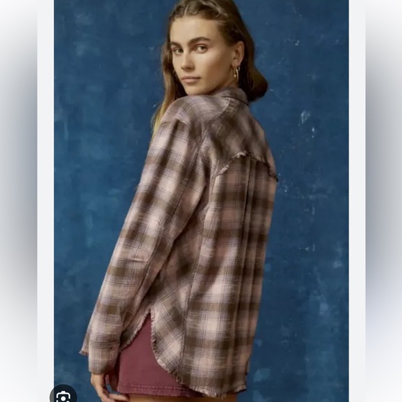 Urban Outfitters BDG Brixton Plaid Button Down Flannel Shirt - Picture 3 of 6